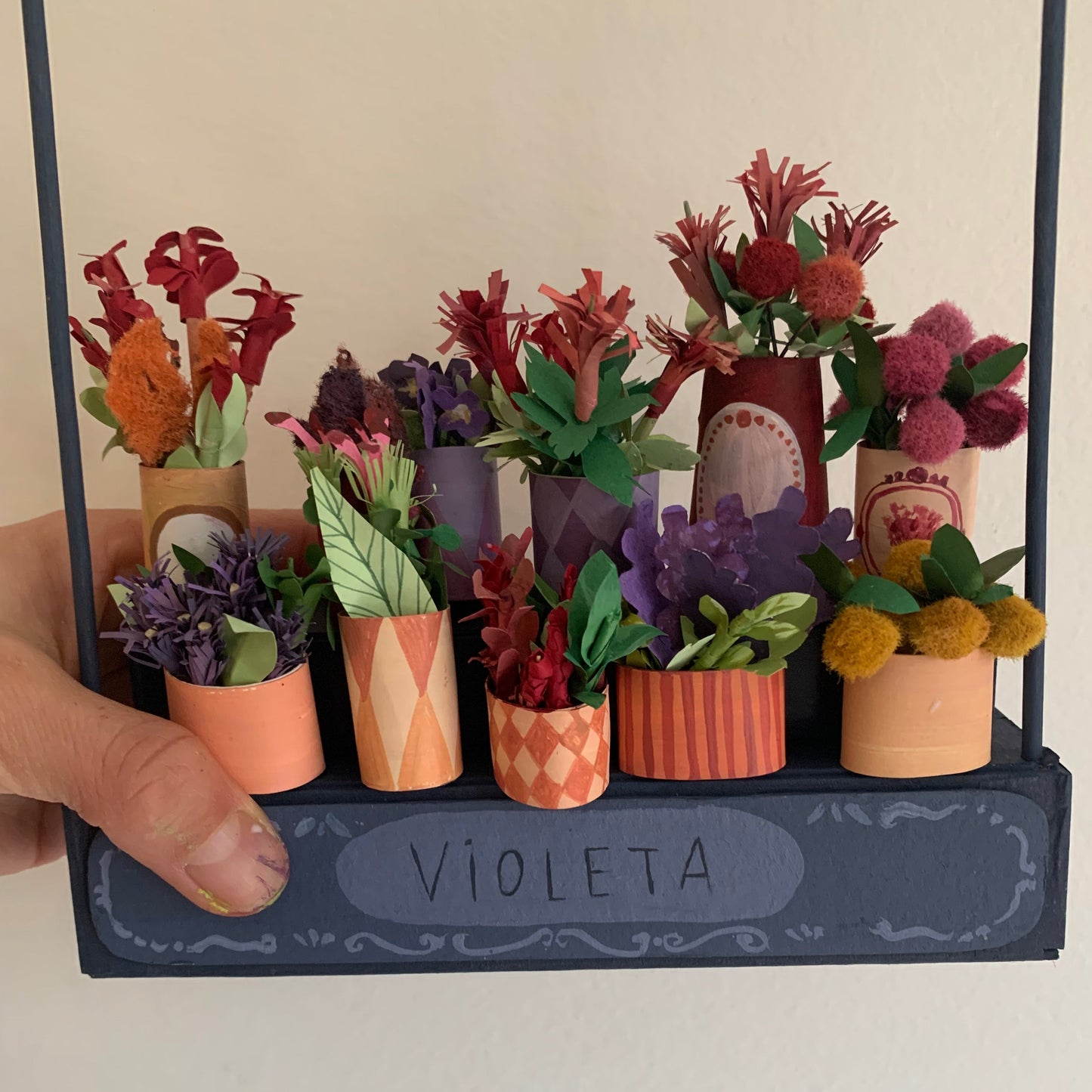Taller: El carrito de flores